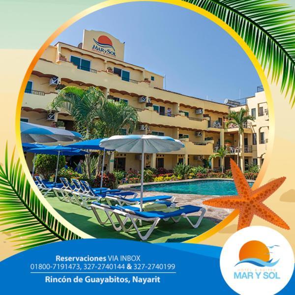 Hotel Y Suites Mar Y Sol Rincon de Guayabitos Dış mekan fotoğraf